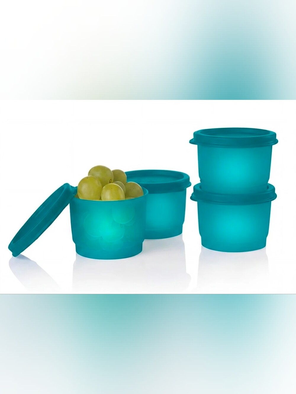 Tupperware Snack Cups set if 4 New